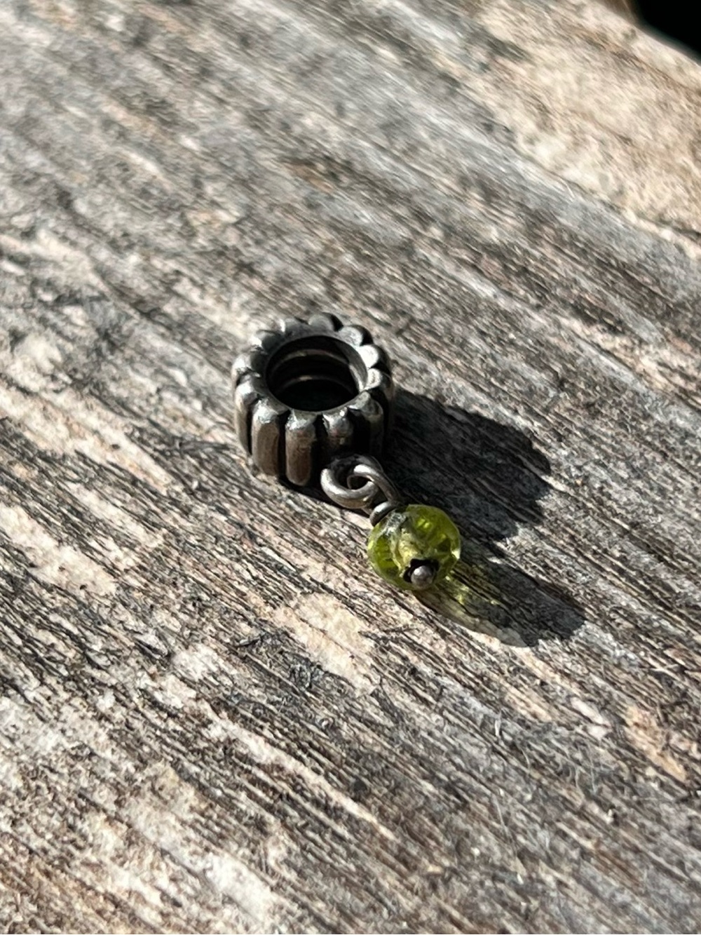 Pandora Peridot Birthstone Charm